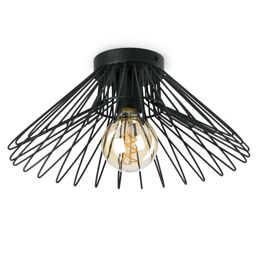 ONLI - Griestu lampa DUCCIO 1xE27/22W/230V d. 40 cm melna