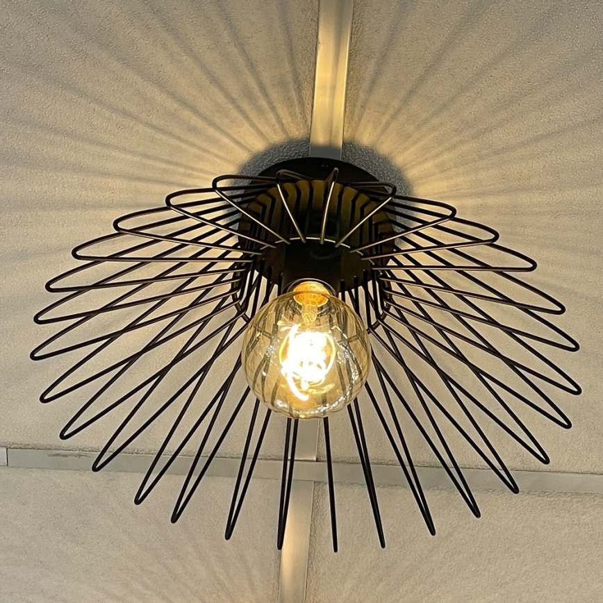 ONLI - Griestu lampa DUCCIO 1xE27/22W/230V d. 40 cm melna