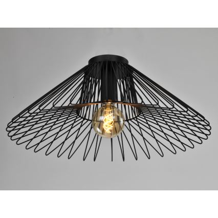 ONLI - Griestu lampa DUCCIO 1xE27/22W/230V d. 60 cm melna