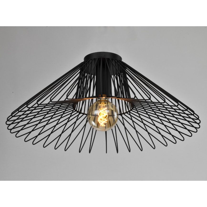 ONLI - Griestu lampa DUCCIO 1xE27/22W/230V d. 60 cm melna