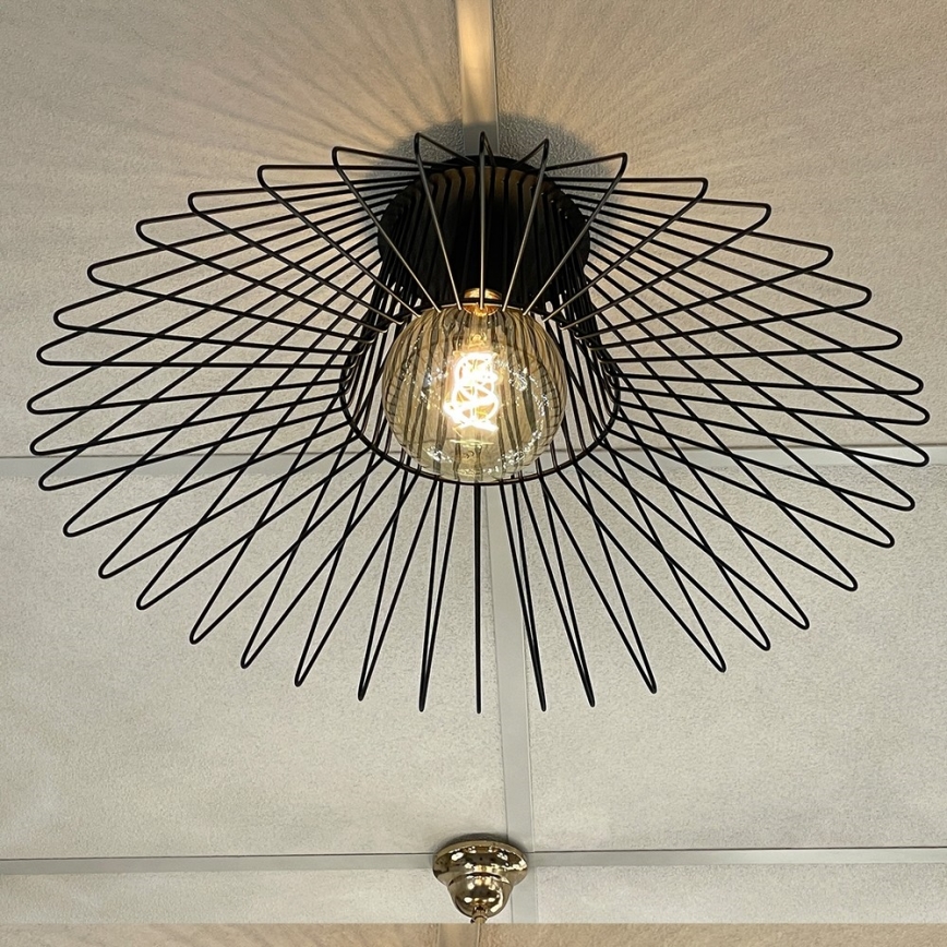 ONLI - Griestu lampa DUCCIO 1xE27/22W/230V d. 60 cm melna