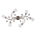 ONLI - Griestu lampa LILIANA 6xE14/6W/230V