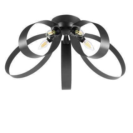 ONLI - Griestu lampa SERENA 5xE14/6W/230V melna