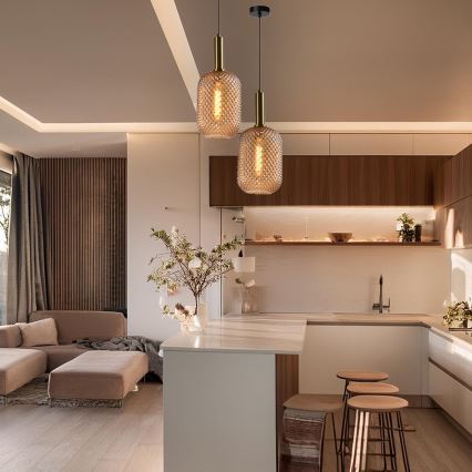 ONLI - Karājošā lampa ar kabeli PIGNA 1xE27/15W/230V