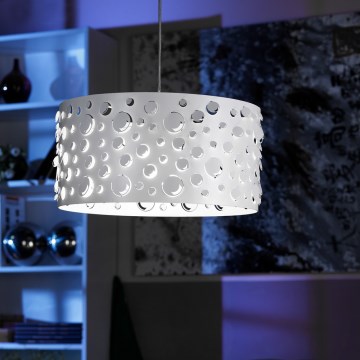 ONLI - Karājoša lampa uz kabeļa BOLLICINE 1xE27/15W/230V balta