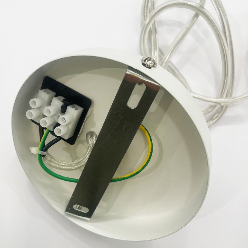 ONLI - Karājoša lampa uz kabeļa BOLLICINE 1xE27/15W/230V balta