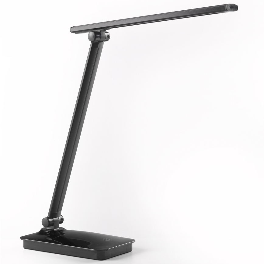 ONLI - LED Aptumšojama galda lampa ar USB portu DESKI LED/7W/230V 4000K melna