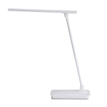 ONLI - LED Aptumšojama skārienvadāma galda lampa ar USB portem DESKI LED/7W/230V 4000K balta