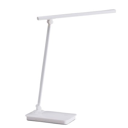 ONLI - LED Aptumšojama skārienvadāma galda lampa ar USB portem DESKI LED/7W/230V 4000K balta