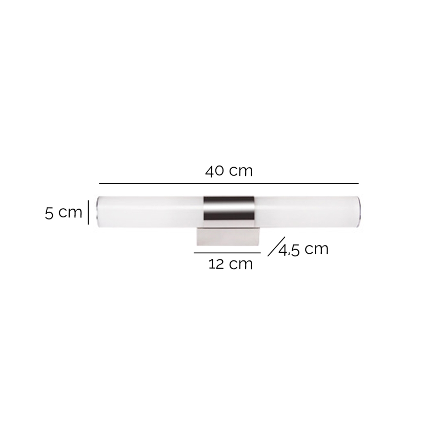 ONLI - LED Attēla lampa OBUT LED/8W/230V 4000K matēts hroms