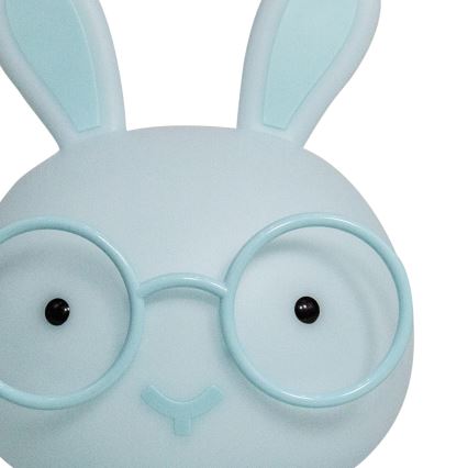 ONLI - LED regulējama bērnu naktslampiņa PUPPIES LED/3W/230V 22 cm zaķītis/zils
