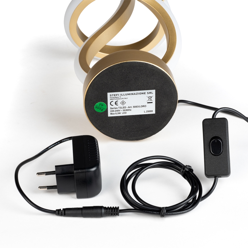 ONLI - LED Galda lampa KIRA LED/10W/230V 4000K 28 cm zelta