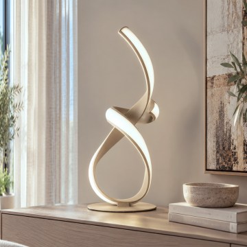 ONLI - LED galda lampa MATISSE LED/22W/230V 60 cm bēša