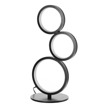 ONLI - LED Galda lampa RINGS LED/17W/230V 4000K 37 cm melna