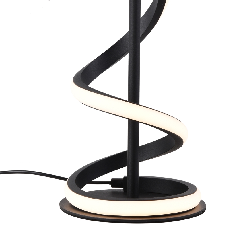 ONLI - LED Galda lampa TWIST LED/12W/230V 4000K 40 cm melna
