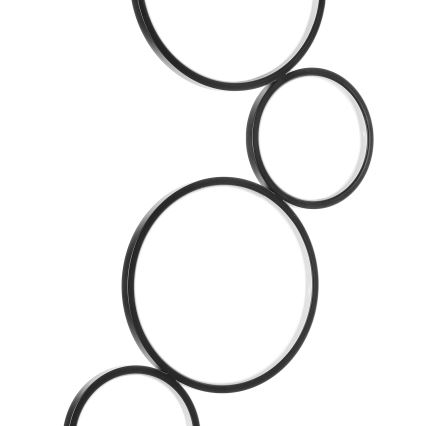 ONLI - LED grīdas lampa RINGS LED/58W/230V 4000K melna