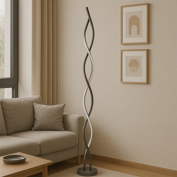 ONLI - LED Grīdas stāvlampa DNA LED/24W/230V 4000K sudraba