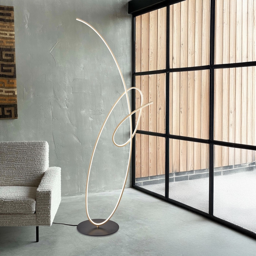 ONLI - LED Grīdas stāvlampa SIGN LED/42W/230V 4000K zelta