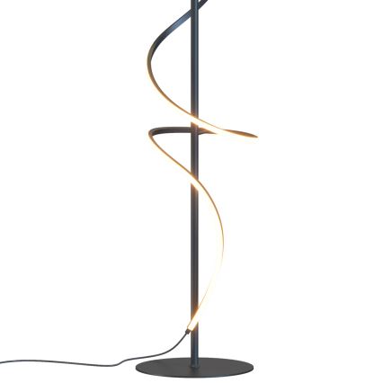 ONLI - LED Grīdas stāvlampa TWIST LED/24W/230V 4000K melna