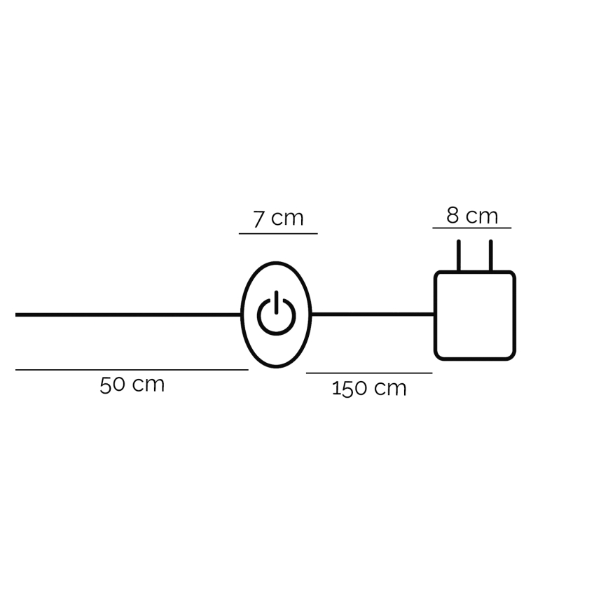 ONLI - LED Grīdas stāvlampa TWIST LED/24W/230V 4000K melna