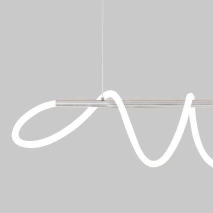 ONLI - LED Lustra ar auklu AMANDA LED/40W/230V 4500K matēts hroms