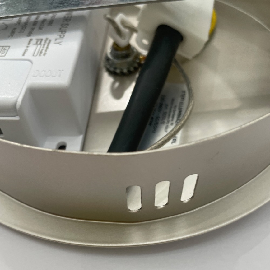 ONLI - LED Lustra ar auklu AMANDA LED/40W/230V 4500K matēts hroms