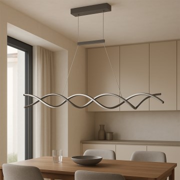 ONLI - LED Lustra ar auklu DNA LED/24W/230V 4000K sudraba