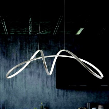 ONLI - LED Lustra ar auklu INFINITY LED/50W/230V 4500K matēts hroms