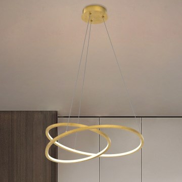 ONLI - LED Lustra ar auklu LIBERTY LED/30W/230V 4000K zelta
