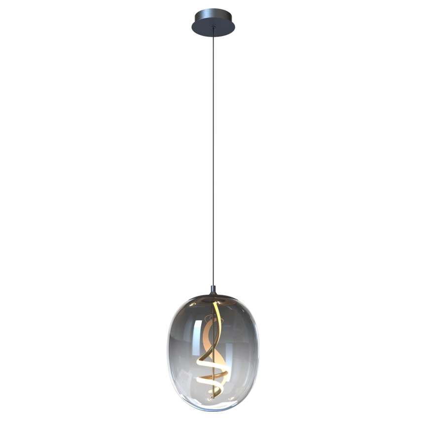 ONLI - LED Lustra ar auklu LILLY LED/12W/230V 4000K melna