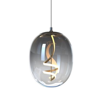 ONLI - LED Lustra ar auklu LILLY LED/12W/230V 4000K melna