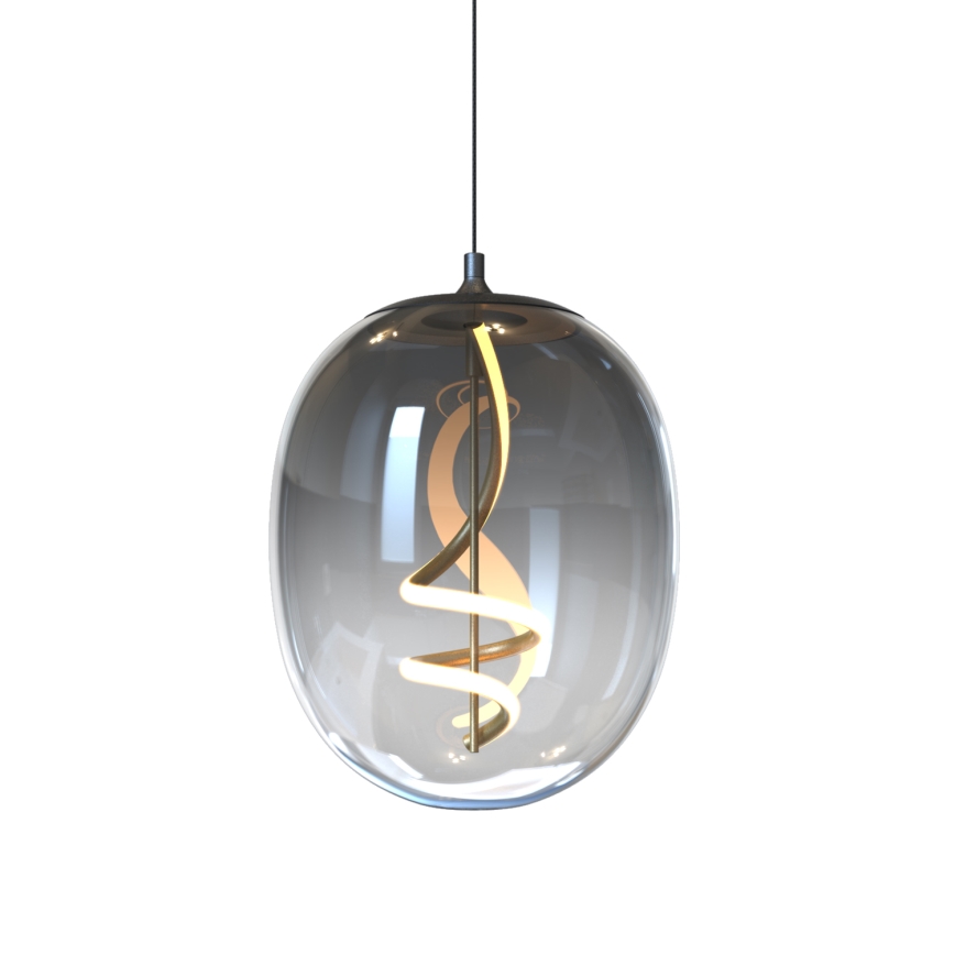 ONLI - LED Lustra ar auklu LILLY LED/12W/230V 4000K melna