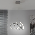 ONLI - LED Lustra ar auklu LOOP LED/40W/230V 4000K spīdīgi hromēts