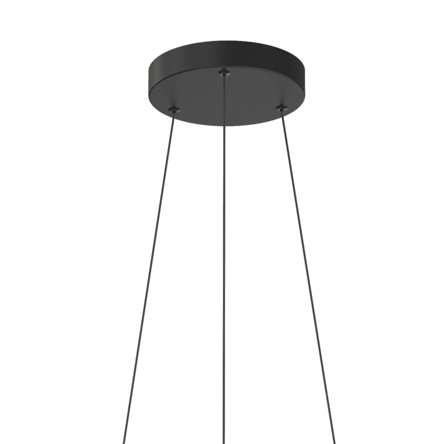 ONLI - LED Lustra ar auklu MATE LED/40W/230V 4000K melna
