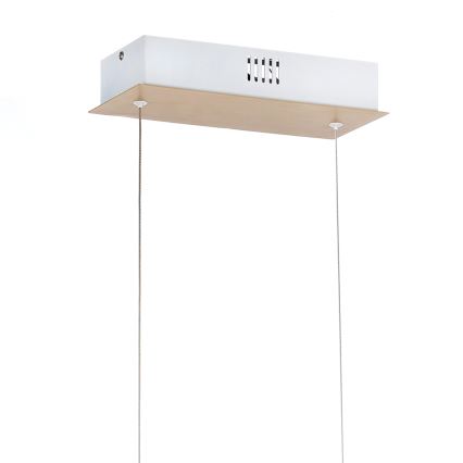 ONLI - LED Lustra ar auklu NILO LED/70W/230V 4000K brūna/balta