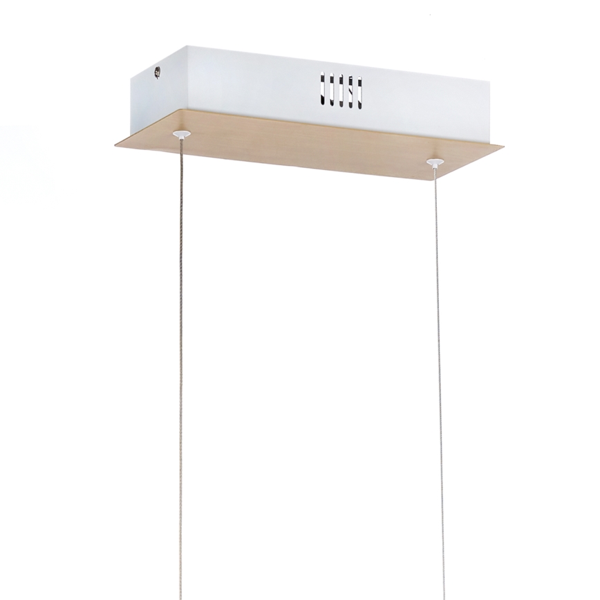 ONLI - LED Lustra ar auklu NILO LED/70W/230V 4000K brūna/balta