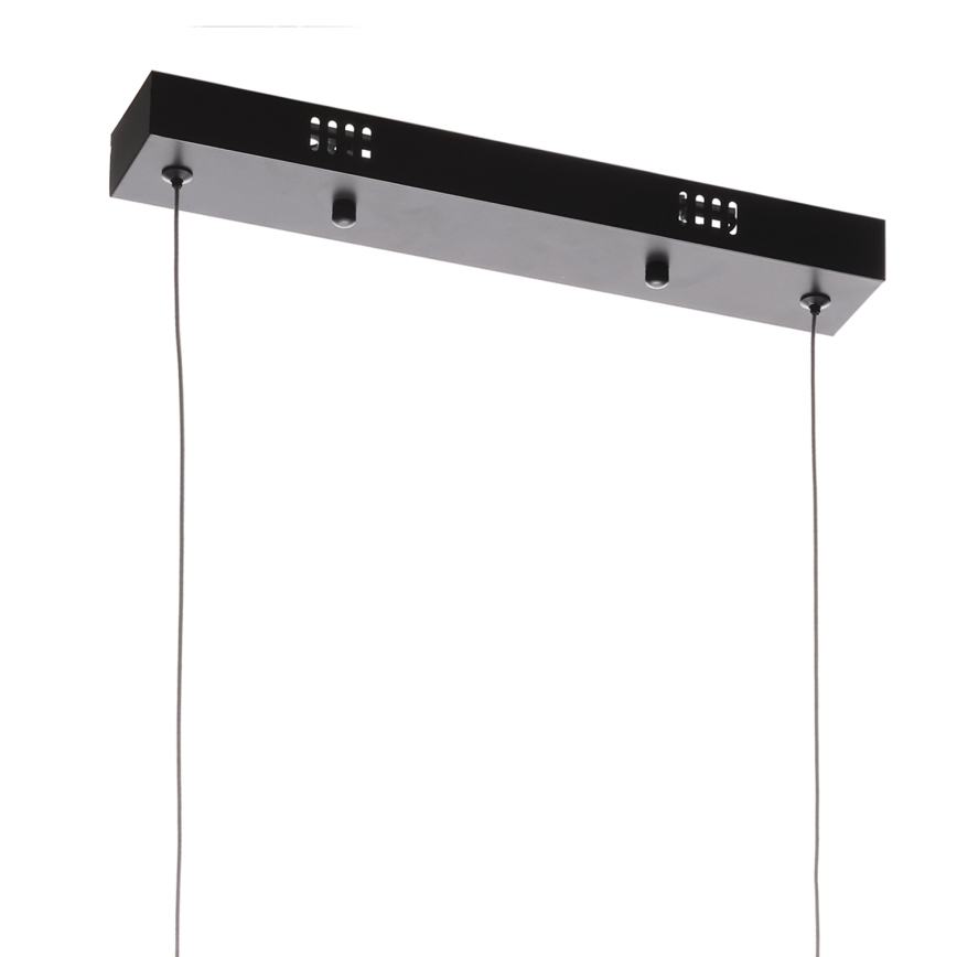 ONLI - LED Lustra ar auklu ONDA LED/30W/230V 4000K melna