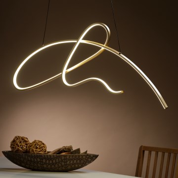 ONLI - LED Lustra ar auklu SIGN LED/42W/230V 4000K zelta