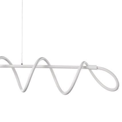 ONLI - LED Lustra ar auklu SPIRALE LED/72W/230V 3000K balta