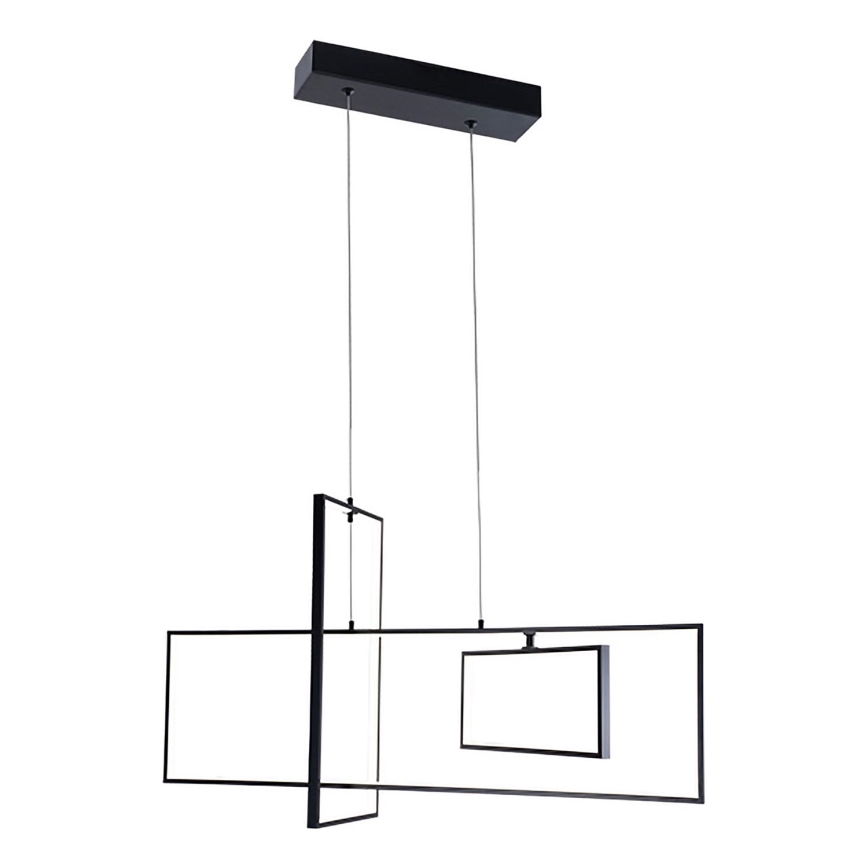 ONLI - LED Lustra ar auklu SQUID LED/60W/230V 4000K melna