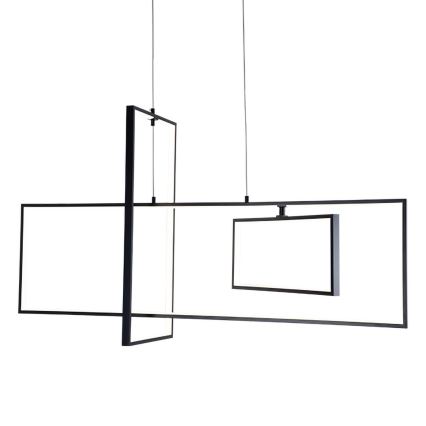 ONLI - LED Lustra ar auklu SQUID LED/60W/230V 4000K melna