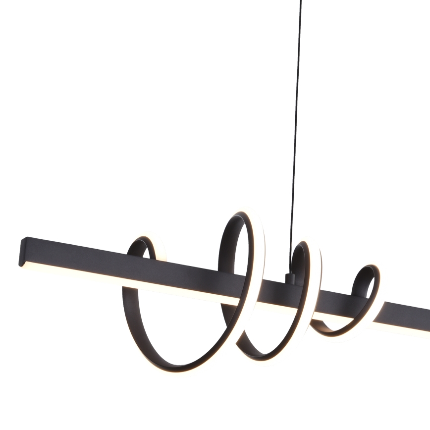 ONLI - LED Lustra ar auklu SWING LED/30W/230V 4000K melna