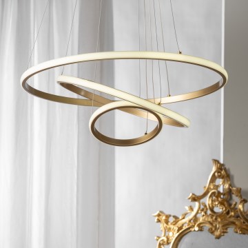 ONLI - LED lustra uz kabeļa NOELIA LED/40W/230V zelta