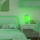 ONLI - LED RGB Bērnu nakts lampiņa PUPPIES LED/3W/USB, vienradzis 35 cm