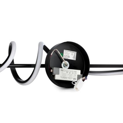 ONLI - LED Sienas lampa TWIST LED/25W/230V 4000K melna