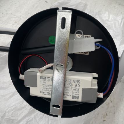 ONLI - LED Sienas lampa TWIST LED/25W/230V 4000K melna