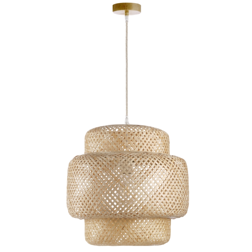 ONLI - Lustra ar auklu BAMBOO 1xE27/22W/230V bambusa