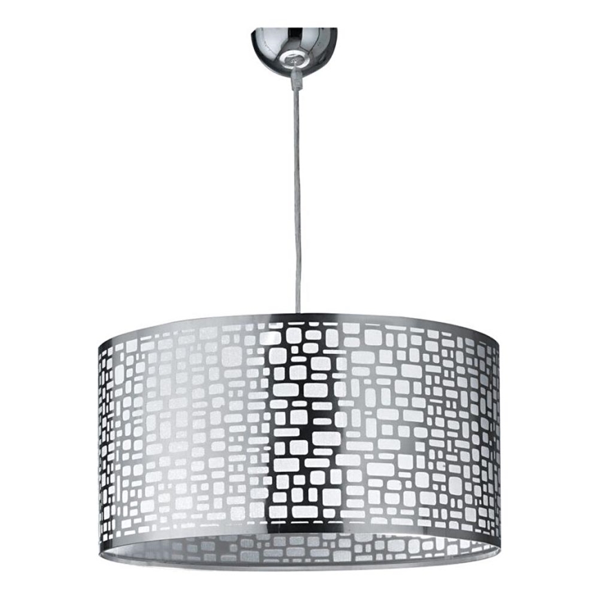 ONLI - Lustra ar auklu BRUCE 1xE27/15W/230V d. 45 cm matēts hroms