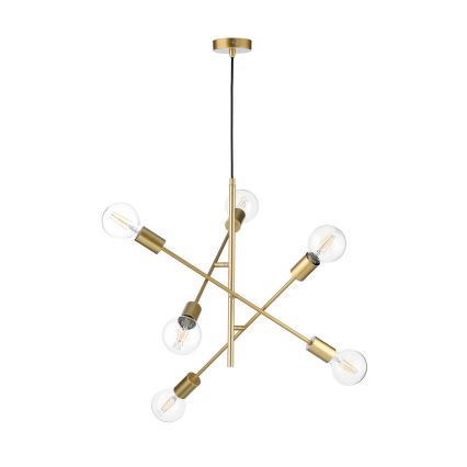 ONLI - Lustra ar auklu CROSS 6xE27/22W/230V
