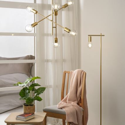 ONLI - Lustra ar auklu CROSS 6xE27/22W/230V